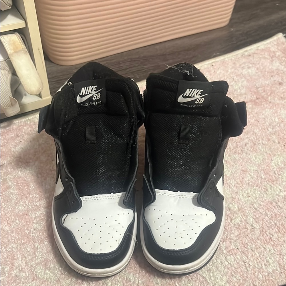 Nike SB Black and White Sneakers